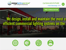 Tablet Screenshot of energylightingservices.com